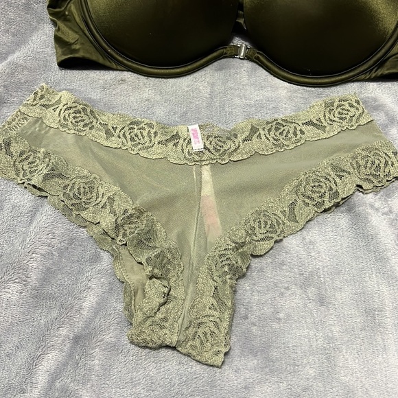 Victoria’s Secret Olive Green Bra and Pantie Set - Picture 5 of 11